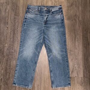 American Eagle 90s ankle Straight Jeans